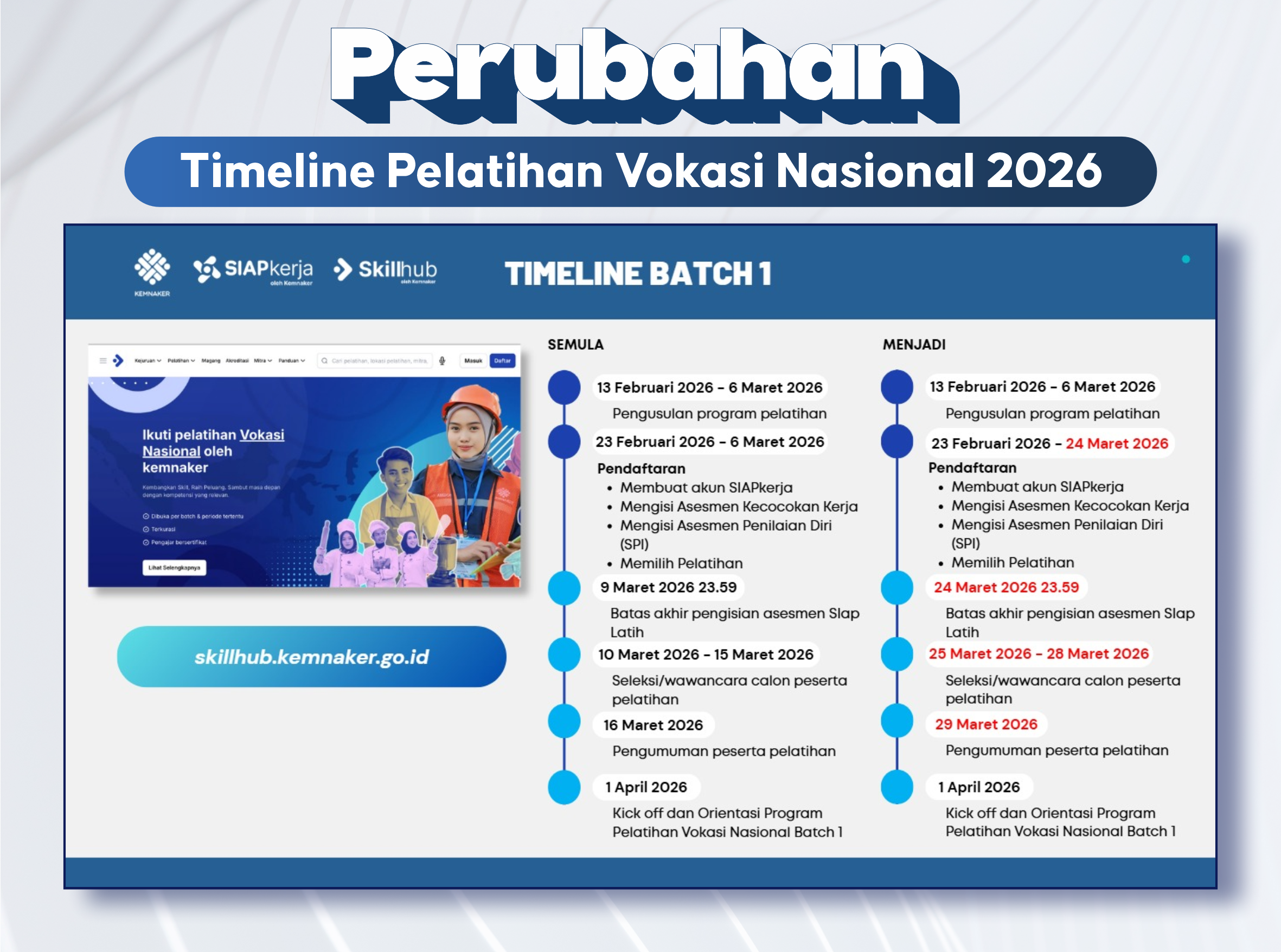 20260306 - Jadwal Pelatihan